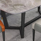 Sintered Stone Table for Restaurant Luxury Rectangle Dining Table with Trestle Base Clearhalo 'Dining Tables & Seating' 'Dining Tables' 'dining_table' 'furn' 'furn_dining_table' 'Furniture' 'furniture_dining_table' 'Kitchen & Dining Furniture' 'kitchen' 'kitchen_dining_table' 4978195