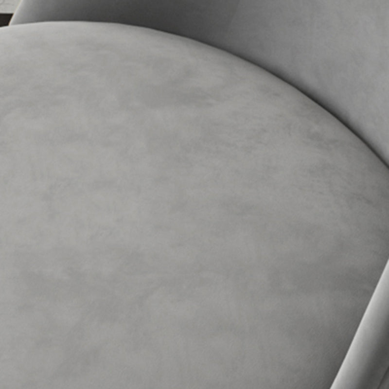 Armless Dining Chairs Glam Style Velvet Side Chairs for Dining Room Clearhalo 'Dining Chairs' 'Dining Tables & Seating' 'dining_chair' 'furn' 'furn_dining_chair' 'Furniture' 'furniture_dining_chair' 'Kitchen & Dining Furniture' 4978247