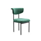 Modern Upholstered Side Chair Open Back Dining Room Chair for Indoor Green 1 Piece Clearhalo 'Dining Chairs' 'Dining Tables & Seating' 'dining_chair' 'furn' 'furn_dining_chair' 'Furniture' 'furniture_dining_chair' 'Kitchen & Dining Furniture' 4978323