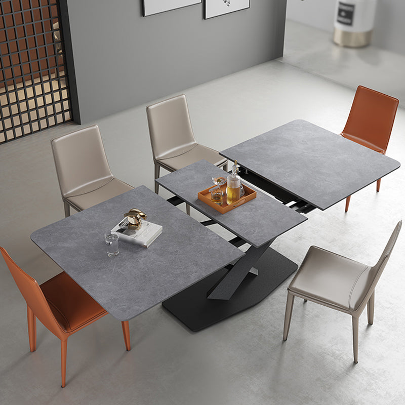 Glam Dining Room Side Chairs Leather Armless Dining Chairs for Home Clearhalo 'Dining Chairs' 'Dining Tables & Seating' 'dining_chair' 'furn' 'furn_dining_chair' 'Furniture' 'furniture_dining_chair' 'Kitchen & Dining Furniture' 4978371