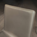 Glam Dining Room Side Chairs Leather Armless Dining Chairs for Home Clearhalo 'Dining Chairs' 'Dining Tables & Seating' 'dining_chair' 'furn' 'furn_dining_chair' 'Furniture' 'furniture_dining_chair' 'Kitchen & Dining Furniture' 4978379