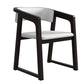 Modern Style Dining Chairs Solid Wood Side Chairs for Dining Room Black With Arms 1 Piece Clearhalo 'Dining Chairs' 'Dining Tables & Seating' 'dining_chair' 'furn' 'furn_dining_chair' 'Furniture' 'furniture_dining_chair' 'Kitchen & Dining Furniture' 4978486