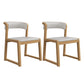 Modern Style Dining Chairs Solid Wood Side Chairs for Dining Room Wood Armless 2 Piece Set Clearhalo 'Dining Chairs' 'Dining Tables & Seating' 'dining_chair' 'furn' 'furn_dining_chair' 'Furniture' 'furniture_dining_chair' 'Kitchen & Dining Furniture' 4978511