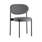 Modern Style Side Chair Open Back Armless Dining Chair for Home Grey 1 Piece Clearhalo 'Dining Chairs' 'Dining Tables & Seating' 'dining_chair' 'furn' 'furn_dining_chair' 'Furniture' 'furniture_dining_chair' 'Kitchen & Dining Furniture' 4978568