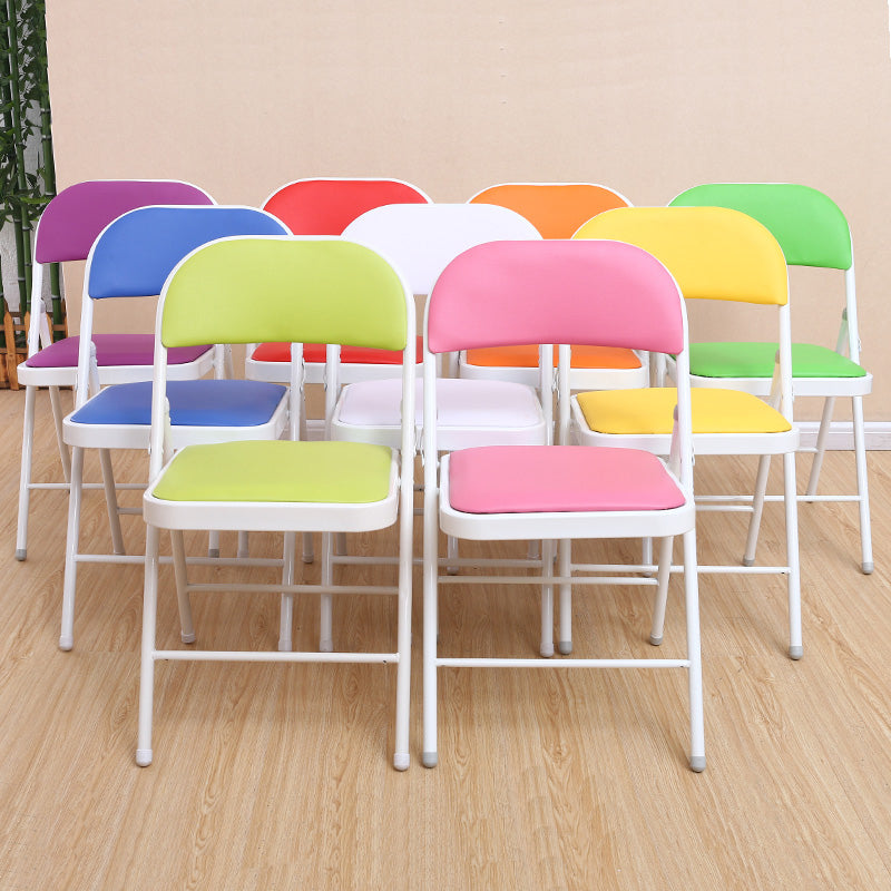 Modern Style Side Chair Open Back Folding Indoor Dining Chair Clearhalo 'Dining Chairs' 'Dining Tables & Seating' 'dining_chair' 'furn' 'furn_dining_chair' 'Furniture' 'furniture_dining_chair' 'Kitchen & Dining Furniture' 4978711