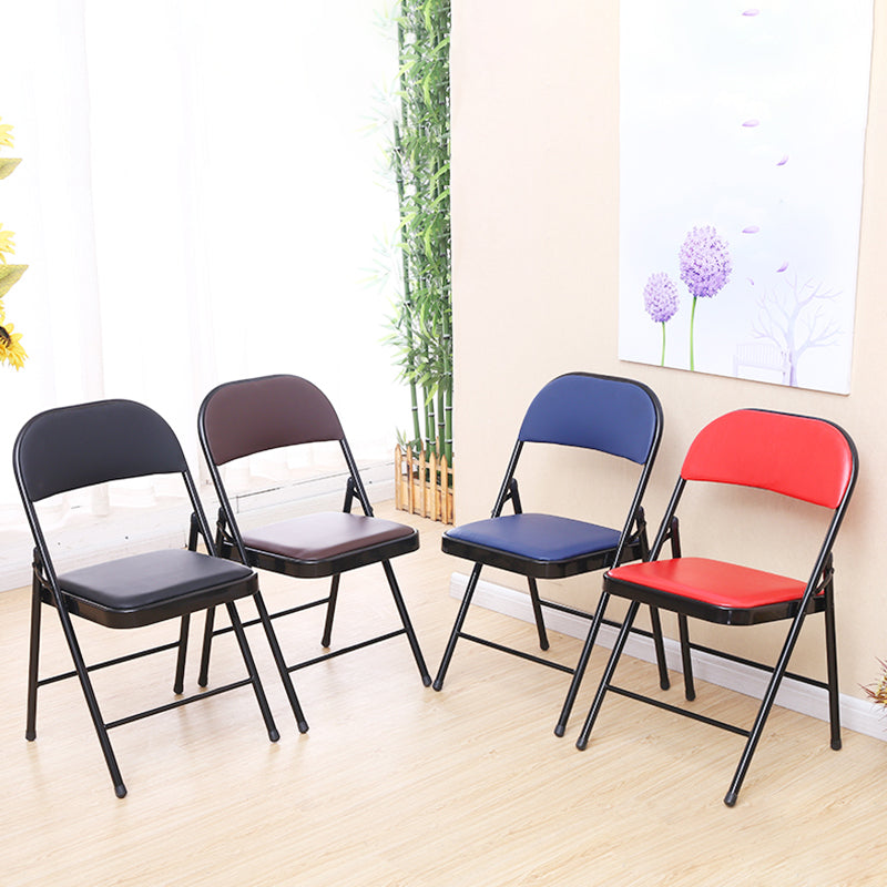 Modern Style Side Chair Open Back Folding Indoor Dining Chair Clearhalo 'Dining Chairs' 'Dining Tables & Seating' 'dining_chair' 'furn' 'furn_dining_chair' 'Furniture' 'furniture_dining_chair' 'Kitchen & Dining Furniture' 4978722