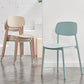 Scandinavian Plastic Kitchen Dining Chair Armless Open Back Chair Clearhalo 'Dining Chairs' 'Dining Tables & Seating' 'dining_chair' 'Furniture' 'furniture_dining_chair' 'Kitchen & Dining Furniture' 4978782