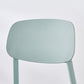 Scandinavian Plastic Kitchen Dining Chair Armless Open Back Chair Clearhalo 'Dining Chairs' 'Dining Tables & Seating' 'dining_chair' 'Furniture' 'furniture_dining_chair' 'Kitchen & Dining Furniture' 4978791