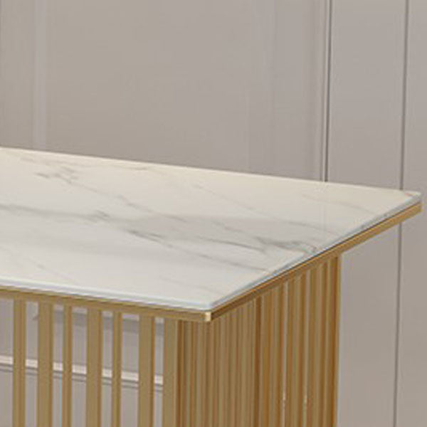 Luxury Dining Set 1/2/5 Pieces Sintered Stone Dining Table with Leather Chairs Clearhalo 'Dining Room Sets' 'Dining Tables & Seating' 'dining_room_set' 'furn' 'furn_dining_room_set' 'Furniture' 'furniture_dining_room_set' 'Kitchen & Dining Furniture' 4978969