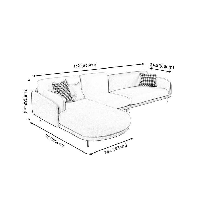 Ultra-Modern Pillow Top Arm Sofa Green and White Couch for Apartment Clearhalo 'furn' 'furn_sofas' 'Furniture' 'furniture_sofas' 'Living Room Furniture' 'Sofa' 'sofas' 4981919