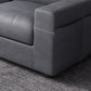 Square Arm Grey Cushion Back Modern Storage Living Room Sofa Clearhalo 'furn' 'furn_sectionals' 'Furniture' 'furniture_sectionals' 'Living Room Furniture' 'Sectionals' 4982008