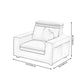 Square Arm Grey Cushion Back Modern Storage Living Room Sofa Clearhalo 'furn' 'furn_sectionals' 'Furniture' 'furniture_sectionals' 'Living Room Furniture' 'Sectionals' 4982013