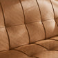 Square Arm Tan Removable Cushions Storage Manual L-Shape Sectional Sofa Bed Clearhalo 'furn' 'furn_sectionals' 'Furniture' 'furniture_sectionals' 'Living Room Furniture' 'Sectionals' 4982072