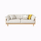 Modern Sofa Pillow Top Arm 33.4"W Sofa with 2 Pillows for Living Room 51.2"L x 33.5"W x 29.5"H Linen Clearhalo 'furn' 'furn_sofas' 'Furniture' 'furniture_sofas' 'Living Room Furniture' 'Sofa' 'sofas' 4982702