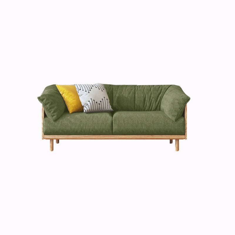 Modern Sofa Pillow Top Arm 33.4"W Sofa with 2 Pillows for Living Room 51.2"L x 33.5"W x 29.5"H Corduroy Clearhalo 'furn' 'furn_sofas' 'Furniture' 'furniture_sofas' 'Living Room Furniture' 'Sofa' 'sofas' 4982709