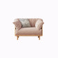 Modern Sofa Pillow Top Arm 33.4"W Sofa with 2 Pillows for Living Room 35.5"L x 33"W x 30"H Faux Leather Clearhalo 'furn' 'furn_sofas' 'Furniture' 'furniture_sofas' 'Living Room Furniture' 'Sofa' 'sofas' 4982710