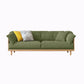 Modern Sofa Pillow Top Arm 33.4"W Sofa with 2 Pillows for Living Room 78.7"L x 33.5"W x 29.5"H Corduroy Clearhalo 'furn' 'furn_sofas' 'Furniture' 'furniture_sofas' 'Living Room Furniture' 'Sofa' 'sofas' 4982712