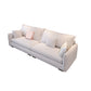 Modern Cushions Standard Sofa 35.43"High Square Arm Sofa, Beige 102"L x 35.5"W x 35.5"H Clearhalo 'furn' 'furn_sofas' 'Furniture' 'furniture_sofas' 'Living Room Furniture' 'Sofa' 'sofas' 4982828