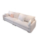 Modern Cushions Standard Sofa 35.43"High Square Arm Sofa, Beige 134"L x 35.5"W x 35.5"H Clearhalo 'furn' 'furn_sofas' 'Furniture' 'furniture_sofas' 'Living Room Furniture' 'Sofa' 'sofas' 4982835