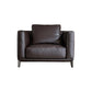 31" High Contemporary Square Arm Standard Sofa with Cushions for Living Room, Dark Brown Clearhalo 'furn' 'furn_sofas' 'Furniture' 'furniture_sofas' 'Living Room Furniture' 'Sofa' 'sofas' 4982887