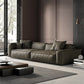 27" High Contemporary Square Arm Standard Sofa for Living Room, Forest Green Clearhalo 'furn' 'furn_sofas' 'Furniture' 'furniture_sofas' 'Living Room Furniture' 'Sofa' 'sofas' 4982903
