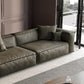 27" High Contemporary Square Arm Standard Sofa for Living Room, Forest Green Clearhalo 'furn' 'furn_sofas' 'Furniture' 'furniture_sofas' 'Living Room Furniture' 'Sofa' 'sofas' 4982912
