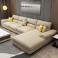 Pillow Top Arm Sectional Contemporary Sectional with Removable Cushions for Living Room 138"L x 71"W x 33"H Khaki Linen Clearhalo 'furn' 'furn_sectionals' 'Furniture' 'furniture_sectionals' 'Living Room Furniture' 'Sectionals' 4983000