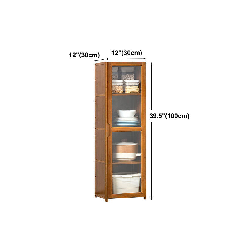 Modern Wood Sideboard Table 30-inch Sideboard in Brown for Kitchen Clearhalo 'buffet_sideboard' 'Buffets & Sideboards' 'Furniture' 'furniture_buffet_sideboard' 'Kitchen & Dining Furniture' 4983212