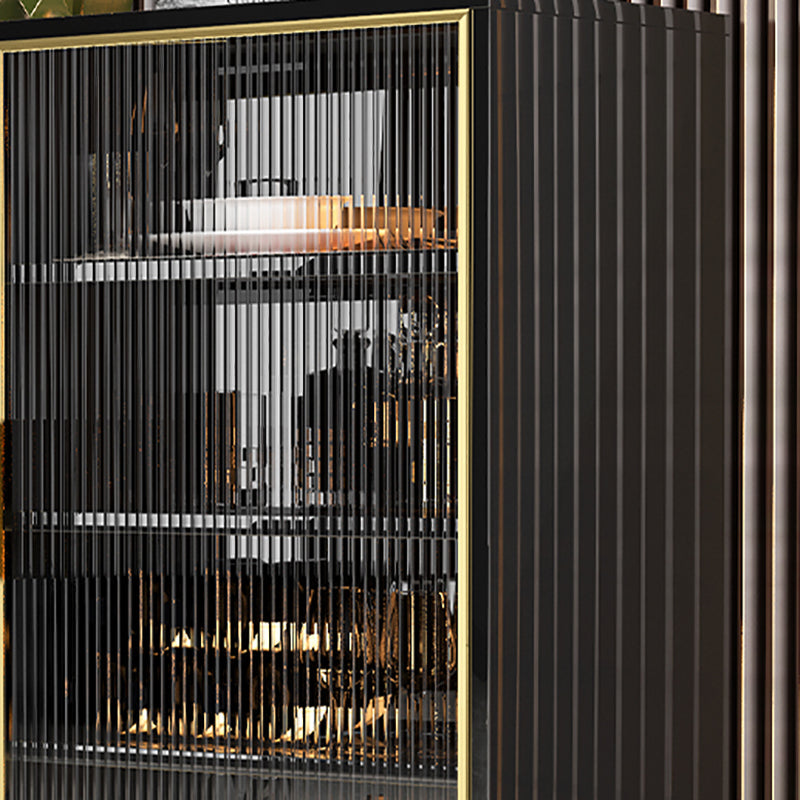 Contemporary Stone Sideboard Dining Room Adjustable Shelves Sideboard Clearhalo 'buffet_sideboard' 'Buffets & Sideboards' 'furn' 'furn_buffet_sideboard' 'Furniture' 'furniture_buffet_sideboard' 'Kitchen & Dining Furniture' 4983228