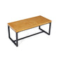 Modern Style Office Desk Solid Wood Trestle Home Writing Desk 94.5"L x 39.4"W x 29.5"H Clearhalo 'furn' 'furn_office_desk' 'Furniture' 'furniture_office_desk' 'Office Desks' 'Office Furniture' 'office_desk' 4983389