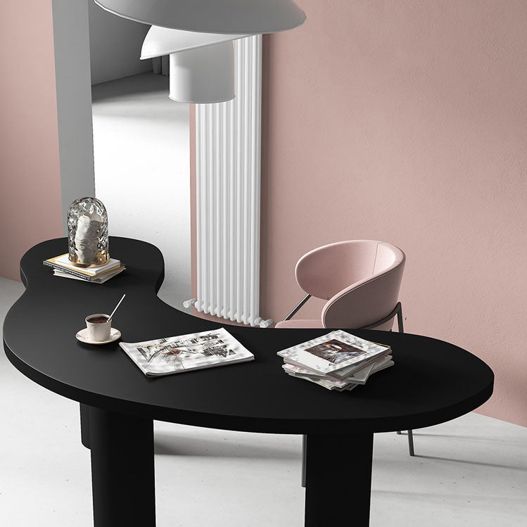 Home Office Pedestal Writing Desk Industrial Solid Wood Writing Desk Clearhalo 'furn' 'furn_office_desk' 'Furniture' 'furniture_office_desk' 'Office Desks' 'Office Furniture' 'office_desk' 4983441