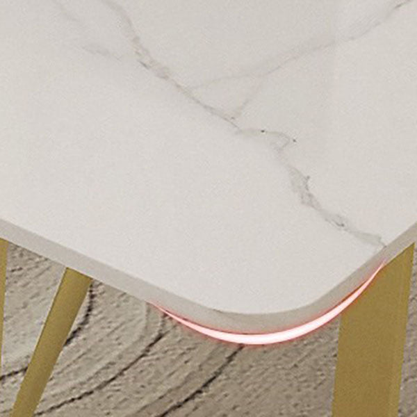 Curved Meeting Table Home Office Luxury Sintered Stone Writing Desk Clearhalo 'furn' 'furn_office_desk' 'Furniture' 'furniture_office_desk' 'Office Desks' 'Office Furniture' 'office_desk' 4983548