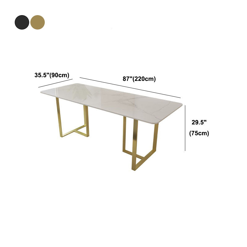 Curved Meeting Table Home Office Luxury Sintered Stone Writing Desk Clearhalo 'furn' 'furn_office_desk' 'Furniture' 'furniture_office_desk' 'Office Desks' 'Office Furniture' 'office_desk' 4983557