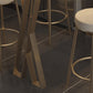 Traditional Luxury Bar Table Stone Top Bar Dining Table with Sled Base Clearhalo 'Bar Furniture' 'Bar Tables' 'bar_tables' 'furn' 'furn_bar_tables' 'Furniture' 'furniture_bar_tables' 'Kitchen & Dining Furniture' 4983823