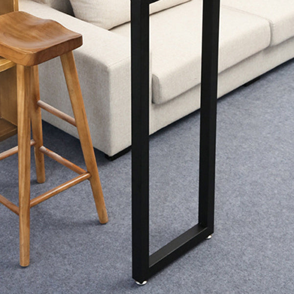 Rectangle Wood Top Counter Table 42-inch Height Industrial Bar Table Clearhalo 'Bar Furniture' 'Bar Tables' 'bar_tables' 'furn' 'furn_bar_tables' 'Furniture' 'furniture_bar_tables' 'Kitchen & Dining Furniture' 4983869