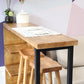Rectangle Wood Top Counter Table 42-inch Height Industrial Bar Table Clearhalo 'Bar Furniture' 'Bar Tables' 'bar_tables' 'furn' 'furn_bar_tables' 'Furniture' 'furniture_bar_tables' 'Kitchen & Dining Furniture' 4983871