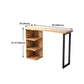 Rectangle Wood Top Counter Table 42-inch Height Industrial Bar Table Clearhalo 'Bar Furniture' 'Bar Tables' 'bar_tables' 'furn' 'furn_bar_tables' 'Furniture' 'furniture_bar_tables' 'Kitchen & Dining Furniture' 4983879