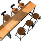 Living Room Modern Patio Bar Table Wood Rectangle Trestle Bistro Bar Desk Clearhalo 'Bar Furniture' 'Bar Tables' 'bar_tables' 'furn' 'furn_bar_tables' 'Furniture' 'furniture_bar_tables' 'Kitchen & Dining Furniture' 4983889