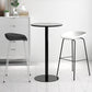 Contemporary Style Bar-stool Plastic Counter Bar Stool with Metal Legs for Kitchen Clearhalo 'Bar Furniture' 'Bar Stools' 'bar_stools' 'furn' 'furn_bar_stools' 'Furniture' 'furniture_bar_stools' 'Kitchen & Dining Furniture' 4984131