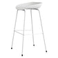 Contemporary Style Bar-stool Plastic Counter Bar Stool with Metal Legs for Kitchen Clearhalo 'Bar Furniture' 'Bar Stools' 'bar_stools' 'furn' 'furn_bar_stools' 'Furniture' 'furniture_bar_stools' 'Kitchen & Dining Furniture' 4984138