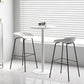Contemporary Style Bar-stool Plastic Counter Bar Stool with Metal Legs for Kitchen Clearhalo 'Bar Furniture' 'Bar Stools' 'bar_stools' 'furn' 'furn_bar_stools' 'Furniture' 'furniture_bar_stools' 'Kitchen & Dining Furniture' 4984148