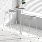 Contemporary Style Bar-stool Plastic Counter Bar Stool with Metal Legs for Kitchen Clearhalo 'Bar Furniture' 'Bar Stools' 'bar_stools' 'furn' 'furn_bar_stools' 'Furniture' 'furniture_bar_stools' 'Kitchen & Dining Furniture' 4984149