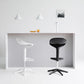 Industrial Bar-stool Adjustable Leather Counter Bar Stool with Metal Legs Clearhalo 'Bar Furniture' 'Bar Stools' 'bar_stools' 'furn' 'furn_bar_stools' 'Furniture' 'furniture_bar_stools' 'Kitchen & Dining Furniture' 4984202