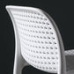Nordic Style Bar-stool Plastic Counter Bar Stool with Plastic Legs for Kitchen Clearhalo 'Bar Furniture' 'Bar Stools' 'bar_stools' 'furn' 'furn_bar_stools' 'Furniture' 'furniture_bar_stools' 'Kitchen & Dining Furniture' 4984245