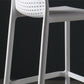 Nordic Style Bar-stool Plastic Counter Bar Stool with Plastic Legs for Kitchen Clearhalo 'Bar Furniture' 'Bar Stools' 'bar_stools' 'furn' 'furn_bar_stools' 'Furniture' 'furniture_bar_stools' 'Kitchen & Dining Furniture' 4984246