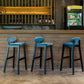Contemporary Bar-stool Square Counter Bar Stool with Wooden Legs for Kitchen Clearhalo 'Bar Furniture' 'Bar Stools' 'bar_stools' 'furn' 'furn_bar_stools' 'Furniture' 'furniture_bar_stools' 'Kitchen & Dining Furniture' 4984278