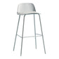 Scandinavian Living Room Low Back Stool Matte Finish Plastic Barstool Clearhalo 'Bar Furniture' 'Bar Stools' 'bar_stools' 'furn' 'furn_bar_stools' 'Furniture' 'furniture_bar_stools' 'Kitchen & Dining Furniture' 4984470