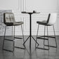Coffee Shop Low Back Scandinavian Stool Matte Finish Upholstered Bar Stools Clearhalo 'Bar Furniture' 'Bar Stools' 'bar_stools' 'furn' 'furn_bar_stools' 'Furniture' 'furniture_bar_stools' 'Kitchen & Dining Furniture' 4984829