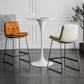 Coffee Shop Low Back Scandinavian Stool Matte Finish Upholstered Bar Stools Clearhalo 'Bar Furniture' 'Bar Stools' 'bar_stools' 'furn' 'furn_bar_stools' 'Furniture' 'furniture_bar_stools' 'Kitchen & Dining Furniture' 4984830