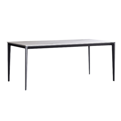 Contemporary 1/4/5 Pieces Dining Set Metal Dining Table Set for Home Use Clearhalo 'Dining Room Sets' 'Dining Tables & Seating' 'dining_room_set' 'furn' 'furn_dining_room_set' 'Furniture' 'furniture_dining_room_set' 'Kitchen & Dining Furniture' 4985136